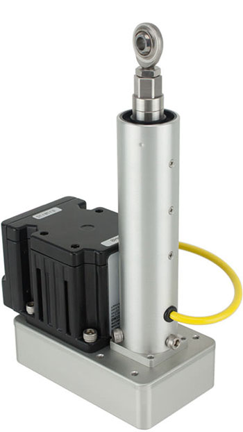 THK KR2001A+150L Precision Linear Actuator (Used) – 90mm Stroke With Motor Mount
